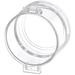 Siemens 3SU1900-0DA70-0AA0 Plombierbare Kappe für flachen Drucktaster, klar 3SU19000DA700AA0