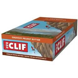 CLIF BAR Energieriegel Crunchy Peanut Butter 68g | 12 Riegel Box