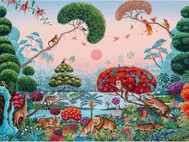 Heye Jungle Paradise - Puzzel 1500 stukjes - Exotische afbeelding van Marie Amalia Bartolini