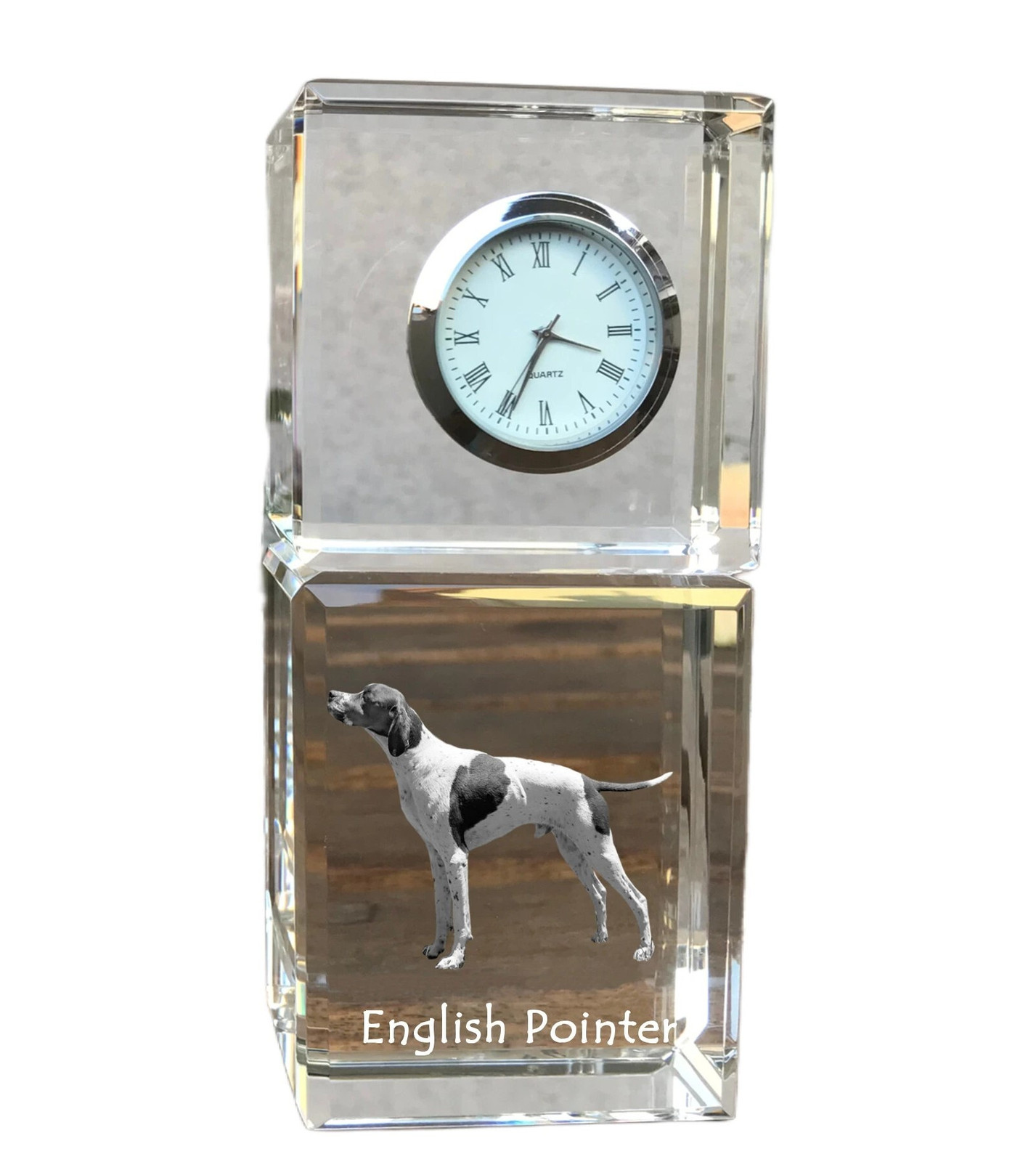 Art-Dog Klok Engelse Pointer voor op tafel