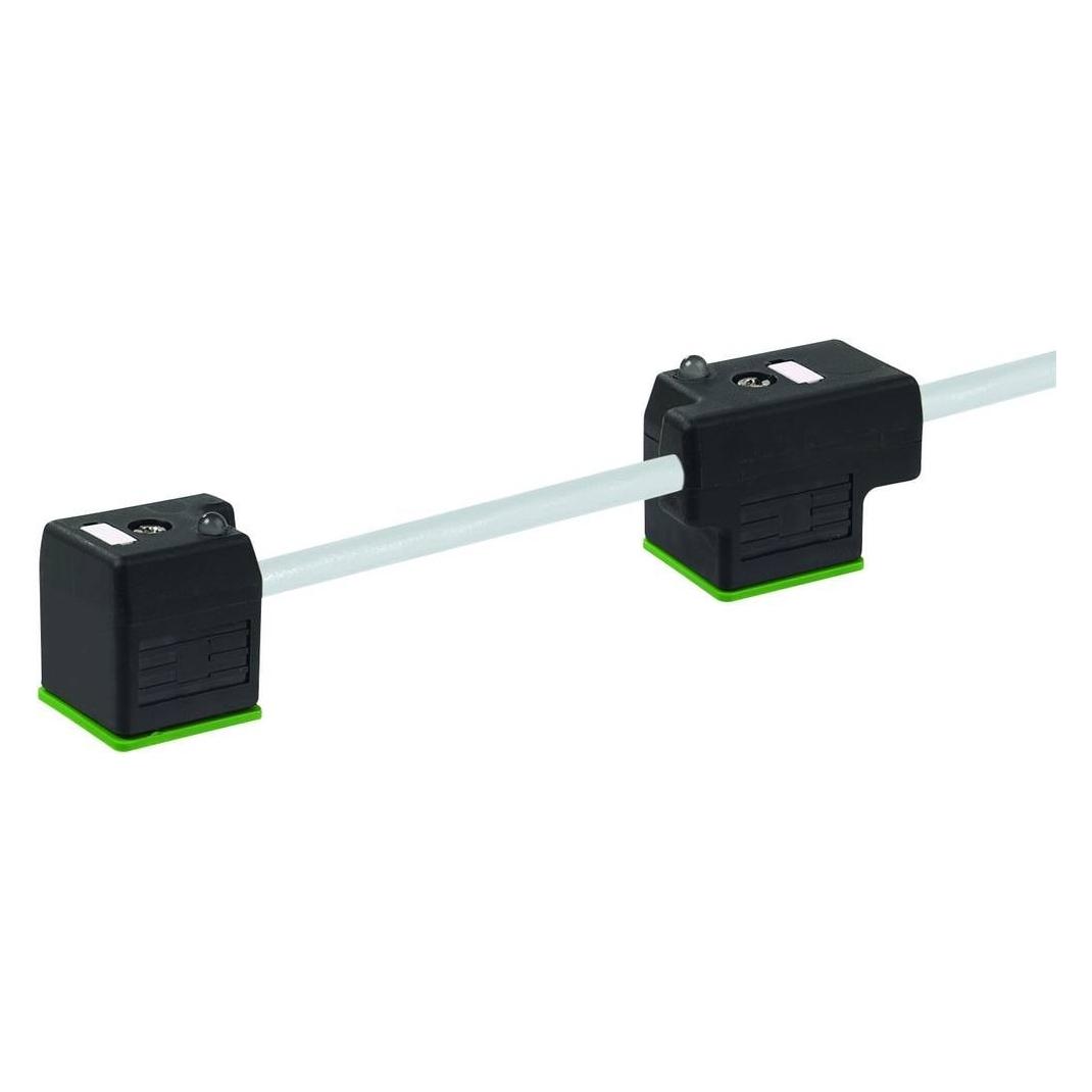 Murr Elektronik Doppelventilstecker mit Anschlussleitung Schwarz 7000-58001-2171000 Murrelektr (7000-58001-2171000)