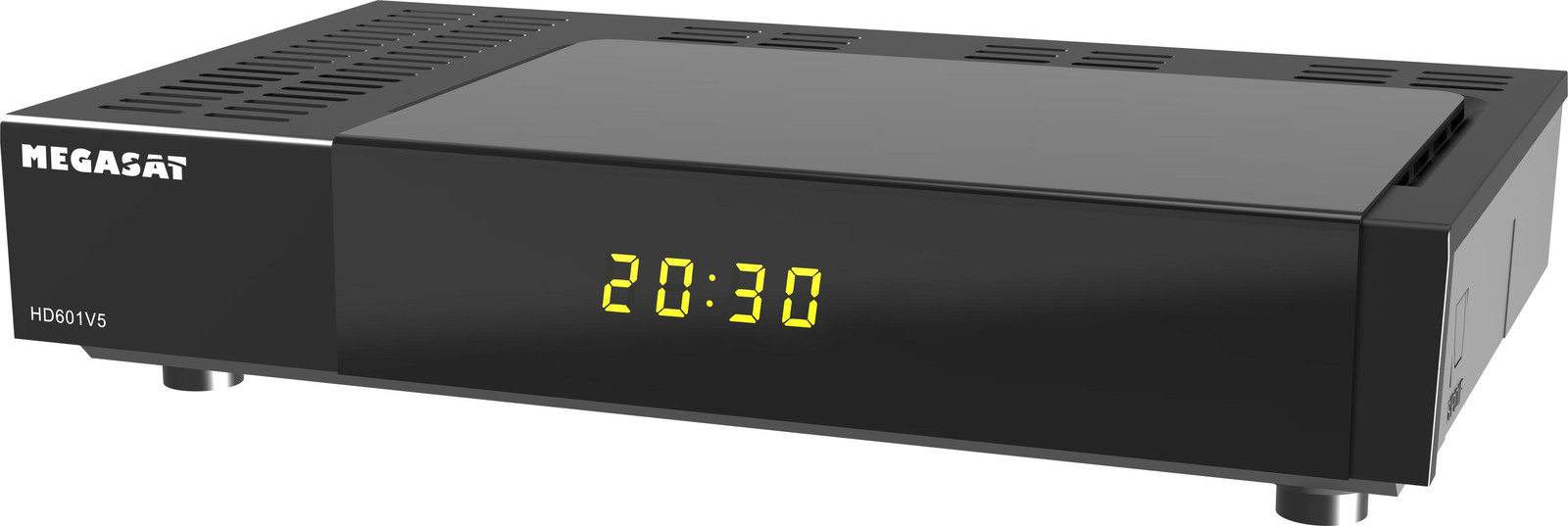 Megasat HD 601 V5 sw DVB-S2 satellietontvanger met HDMI, Scart, USB en Unicable I & II ondersteuning