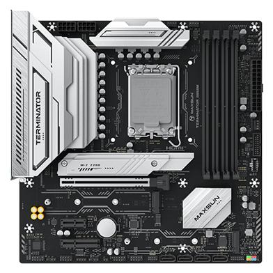Maxsun Terminator B860M-Mainboard - Micro-ATX LGA 1851 - Intel B860 DDR5 8000 MHz (LGA 1851, Intel B860, mATX) (ALAMAXMSTERMINATORB860M)