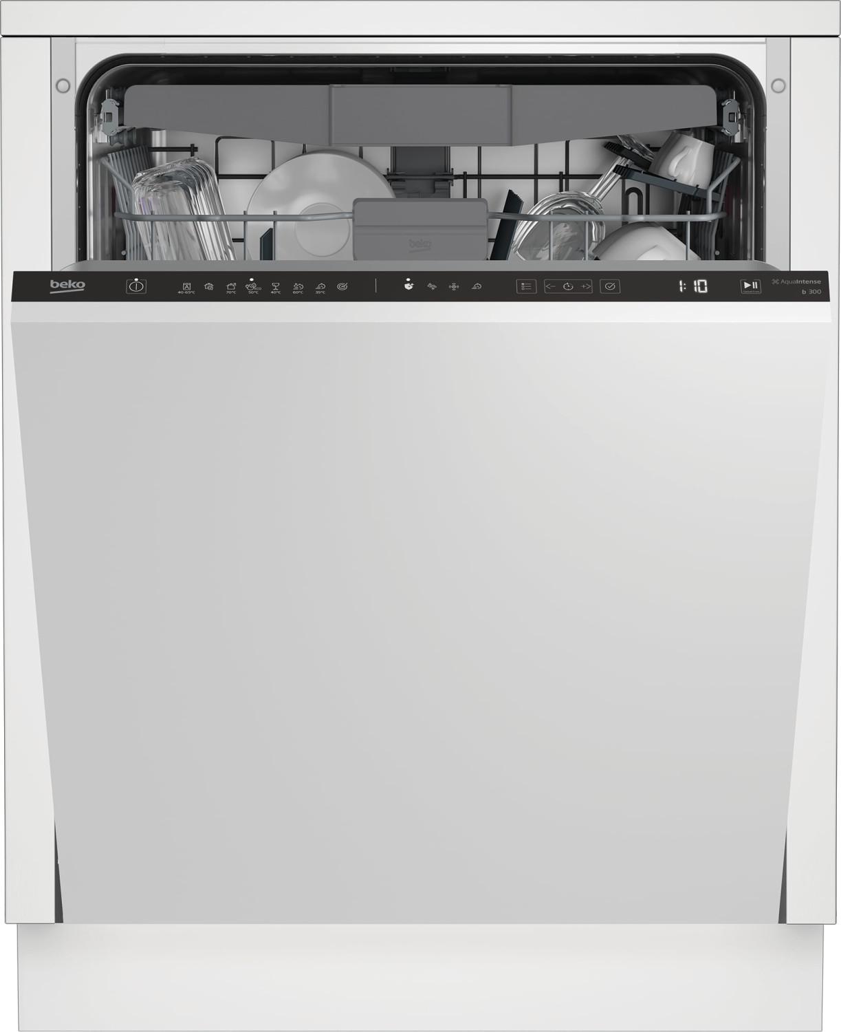Beko BDIN38521Q, Voll integriert, Standardgröße (60 cm), Schwarz, Berührung, LED, kalt