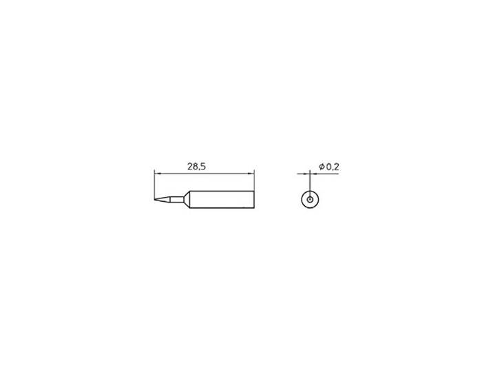 Weller T0054485299 soldeerpunt voor soldeerbout, 65 W