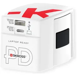 Skross, Reiseadapter, World USB Charger AC45PD