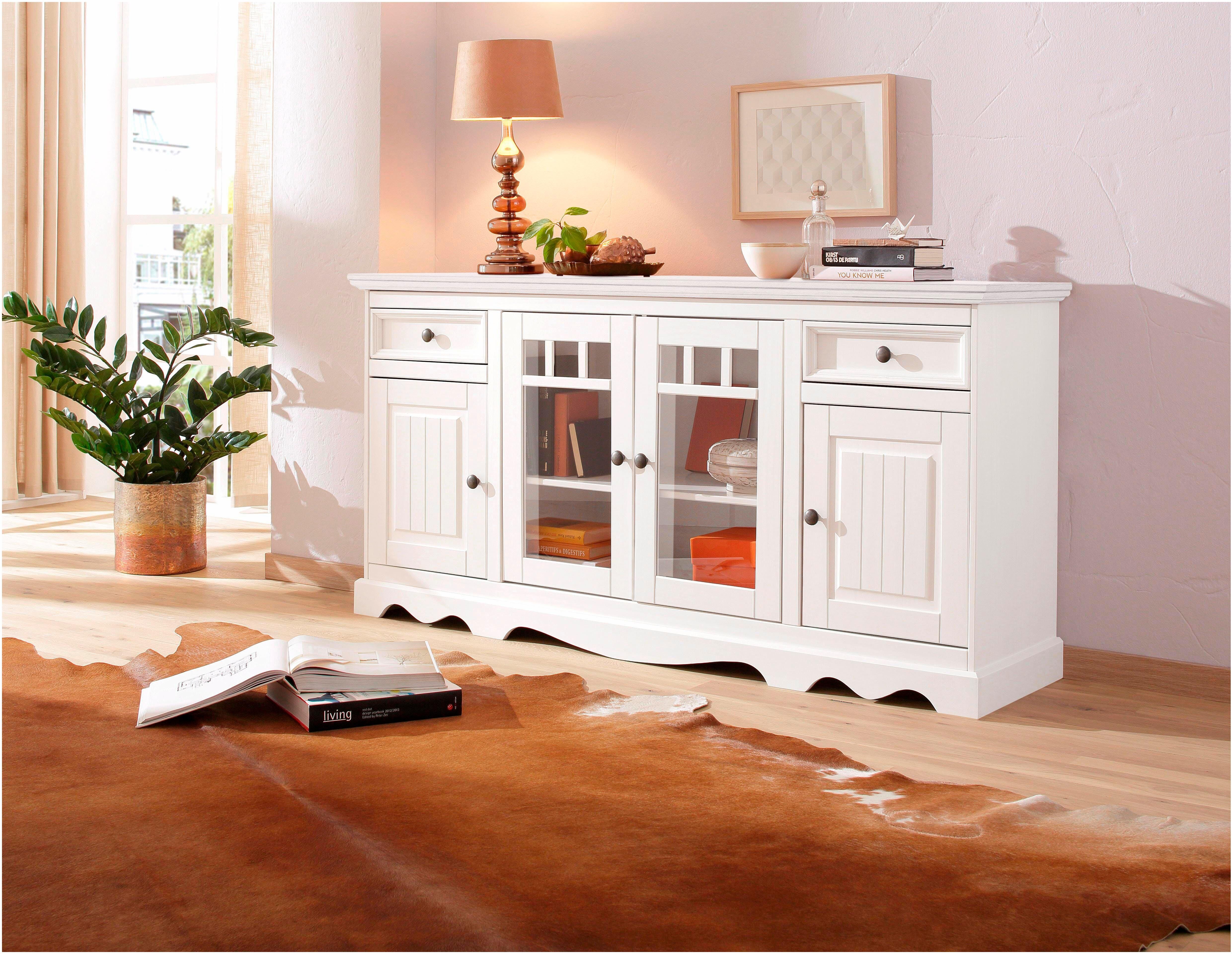 Sideboard OTTO HOME "Melissa", weiß, B:169cm H:85cm T:45cm, Sideboards, Sideboard, Kommode, Breite 169 cm