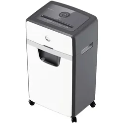 HP OneShred 24CC Aktenvernichter Partikelschnitt-Zerkleinerung 65 dB 22 cm Weiß, Schwarz