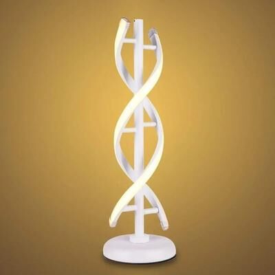 Uplift Picks Nordic RGB Spiral Floor Lamp For Modern Luxury Mood Lighting white (table Lamp) warm Light