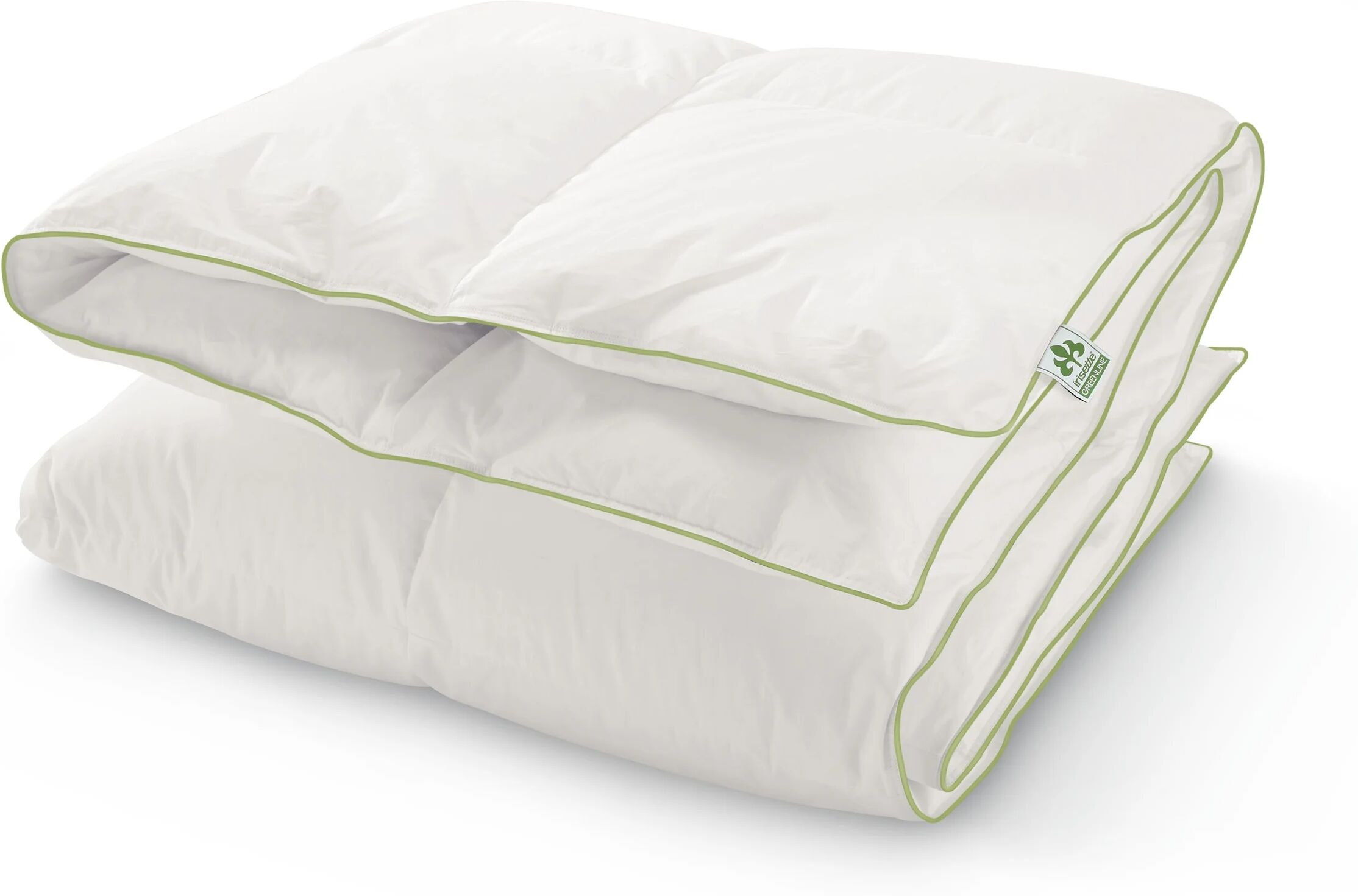 irisette® greenline Daunen-Kassettenbett - weiss