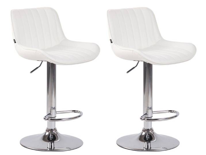 CLP Barhocker Lentini Kunstleder (Set, 2er), höhenverstellbar