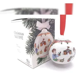 DKG utils Hutschenreuther Porzellan Weihnachtskugel Kugel 1992 mit Originalverpackung