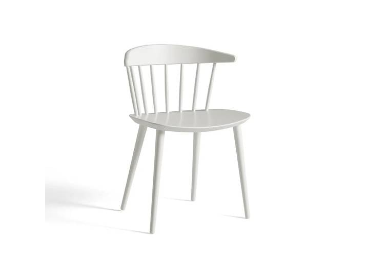 HAY J104 Stuhl White lacquered beech