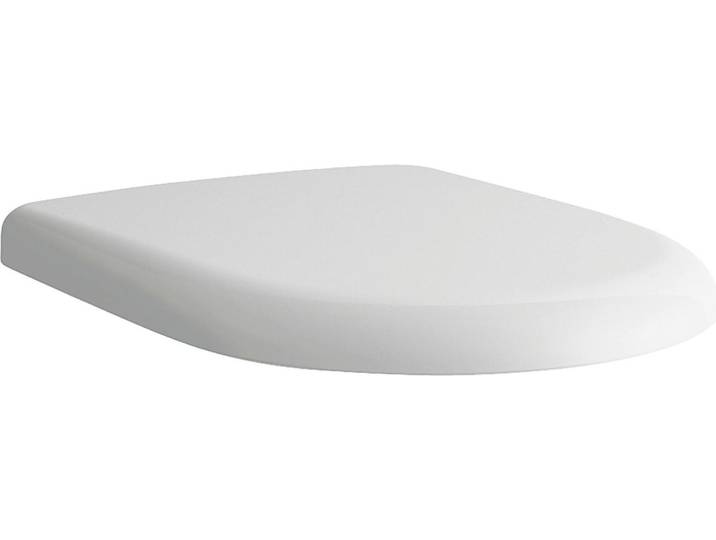 Siège de WC universel Laufen Pro blanc\, avec couvercle\, amovible\, avec système d'abaissement automatique\, 1 pièce.