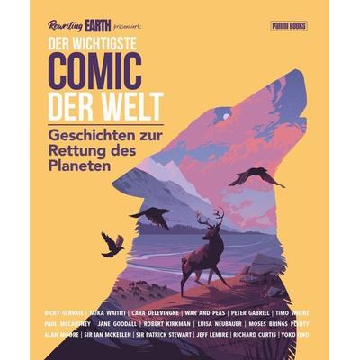 Der wichtigste Comic der Welt. Geschichten zur Rettung des Planeten, Gebundene Ausgabe von Ricky Gervais,Yoko Ono,Elizabeth Pich,Judy Dench,Jane