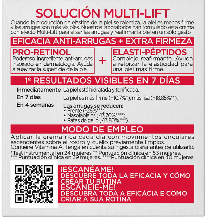 L'Oréal París Revitalift crema giorno antirughe 50 ml