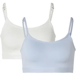 Tchibo - 2 Bustiers - Damen - Gr. S - hellblau