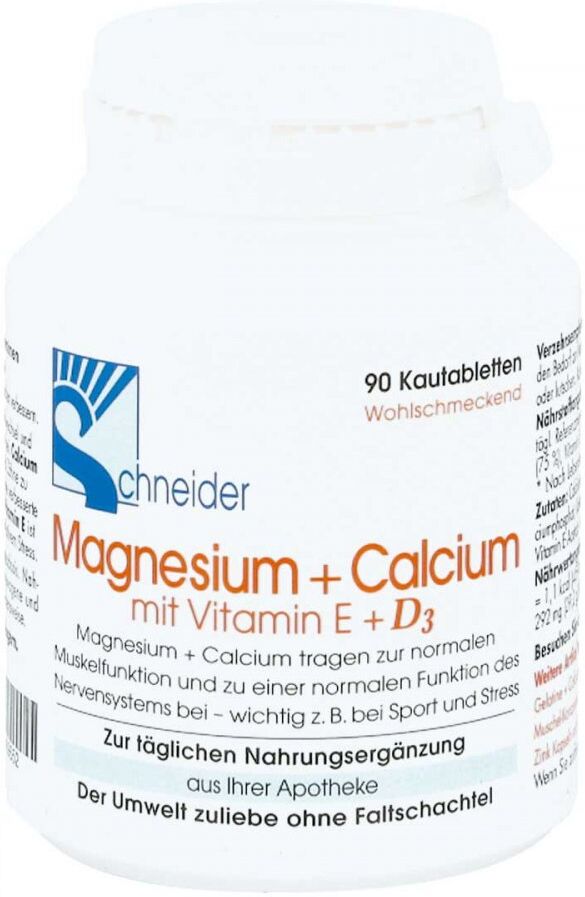 Magnesium+calcium Kautabletten