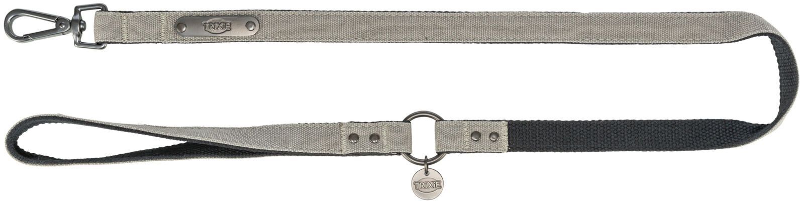 TRIXIE CityStyle Leine, hellgrau, S–M