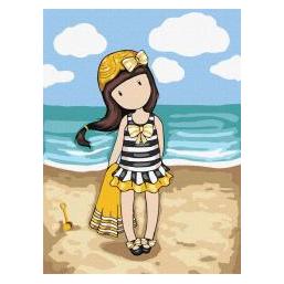 Ideyka Malen nach Zahlen - Beach Belle Kids 30x40cm (66129064)
