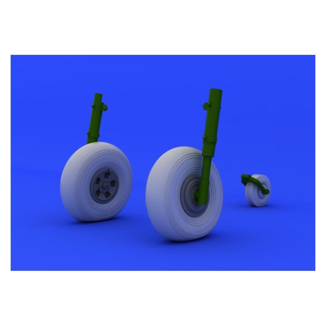 Eduard Typhoon wheels for Airfix (624001)