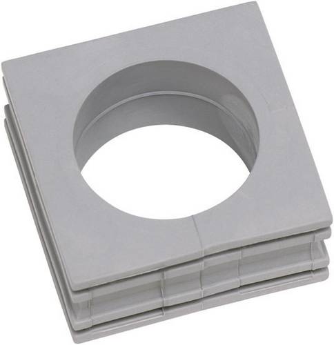 Icotek KT 20 Kabeldurchführung geschlitzt Klemm-Ø (max.) 21mm Elastomer Grau