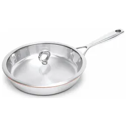 Olavson Kupferkern Pfanne - 28 cm - unbeschichtet - Stielgriff