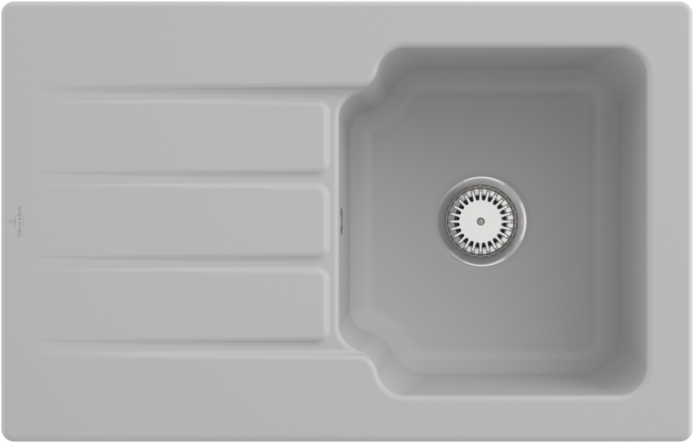 Villeroy und Boch Architectura Spüle 334001SM Steam, Ablaufgarnitur mit Handbetätigung
