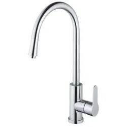 Kaja MagicSteel Küchenarmatur Material: Edelstahl, mit ausziehbarem Schlauchauslauf 53870-ES