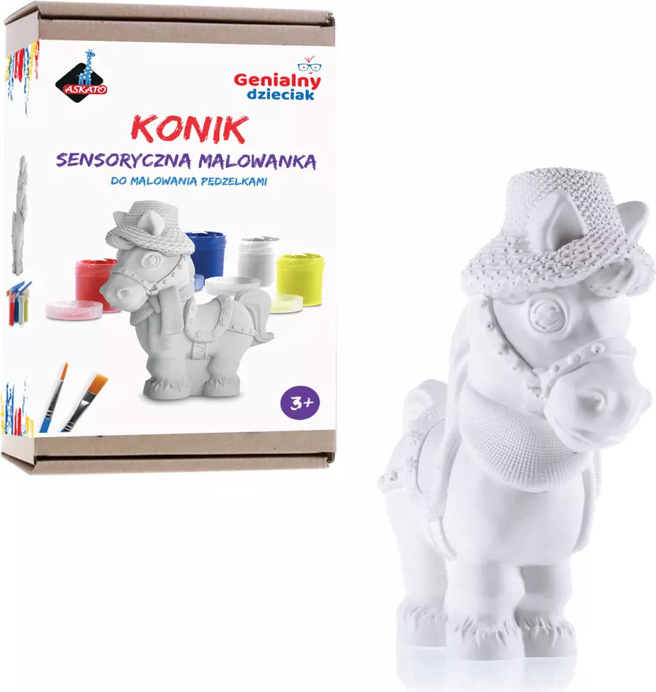 Askato Sensorisch Schilderdoek voor Kinderen Konik 118536