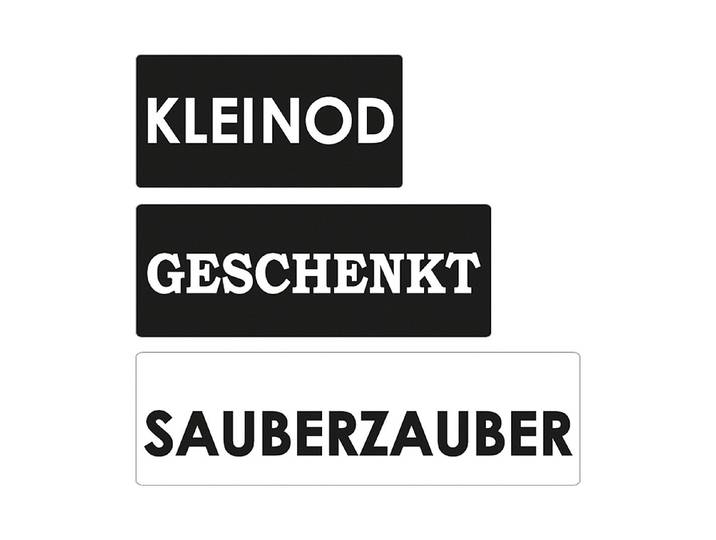 Rayher Labels Gesch. Sauberzauber 3 Stück