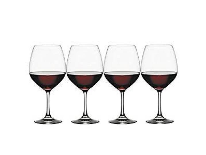 Spiegelau Vorteilsset 4 x 4 Glas/Stck Burgunderglas 451/00 Vino Grande 4510270 und Gratis 1 x Trinitae Körperpflegeprodukt