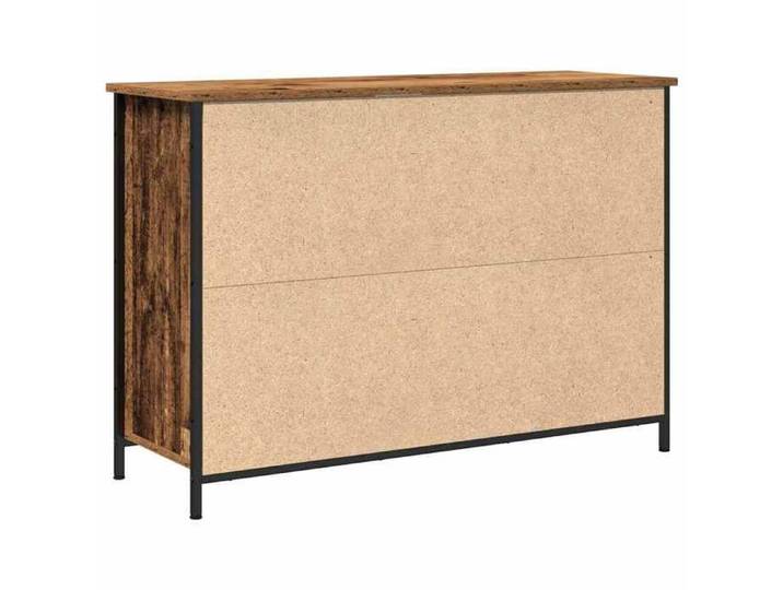 Maison Soldes Buffet bas/vitrine - Cabinet/Armoire Placard Bois ancien 100x35x70cm Bois d'ingénierie Moderne642178