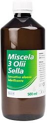 SELLA Srl Miscela 3 Oli Lassativo Sella 500 ml