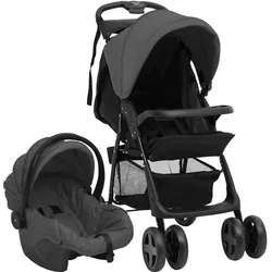 vidaXL, Kinderwagen, Pamisor (3-in-1)