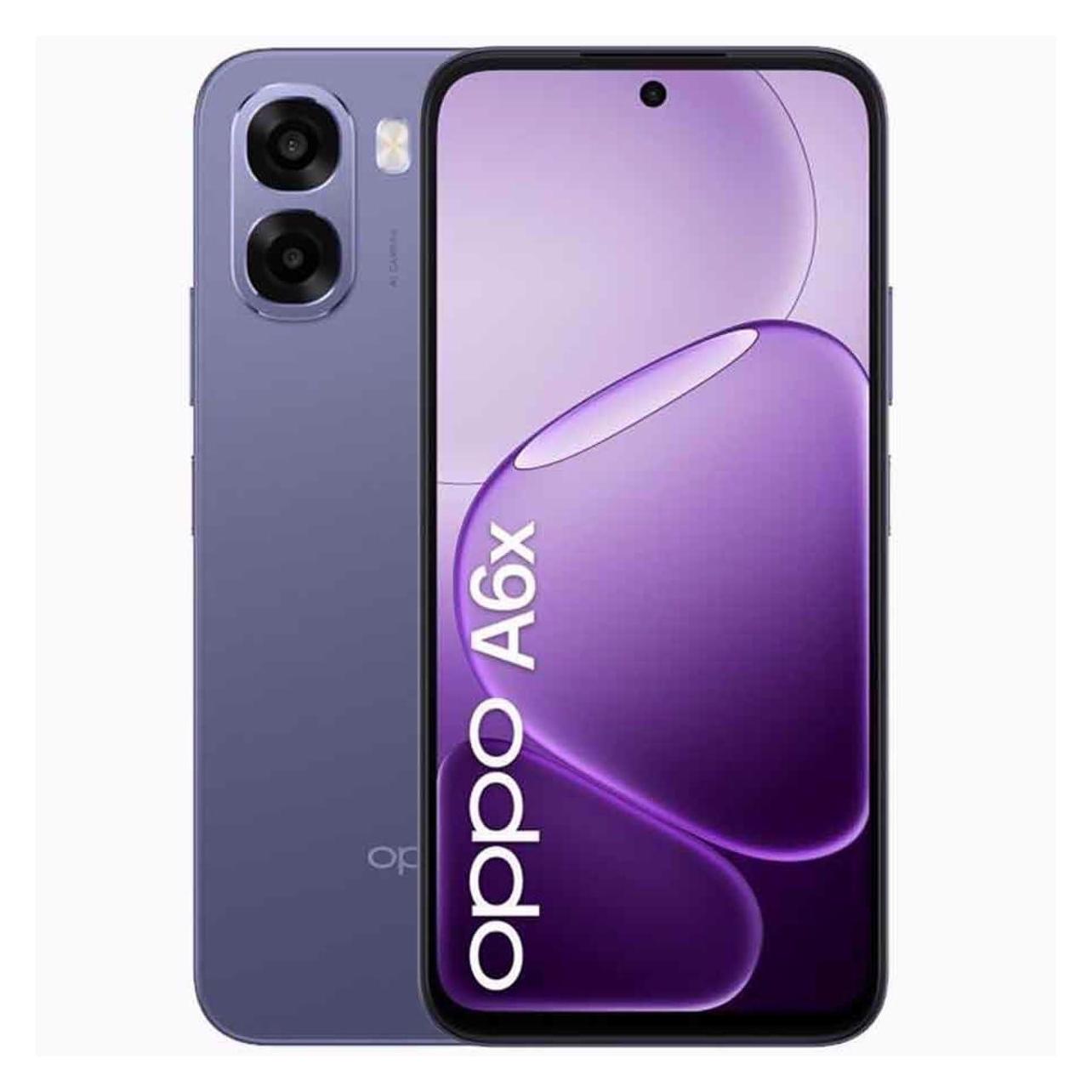 OPPO A6x (128 GB, Plum Purple, 6.75", Dual SIM, 4G) (110010349682)
