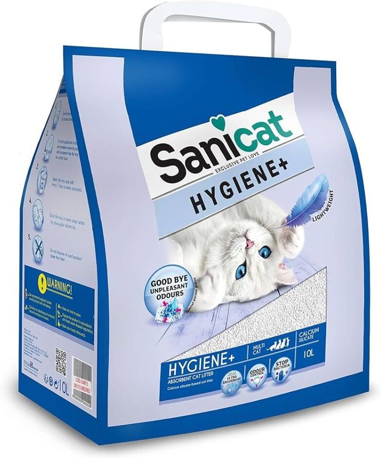 Sanicat Lettiera Hygiene+ Bianca 10L
