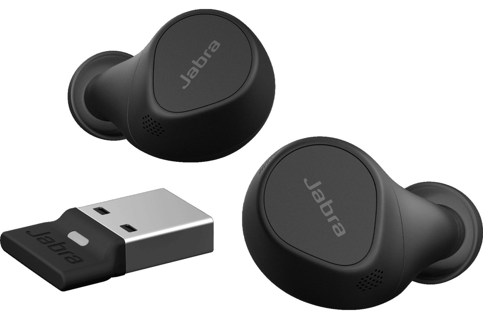 Jabra Evolve2 Buds MS In-Ear-oortelefoon - Zwart