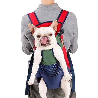 leg out Hundetrage Rucksack freihändig verstellbare Haustier Reisetrage für kleine mittelgroße Hunde Katzen Motorrad Wandern Wandern