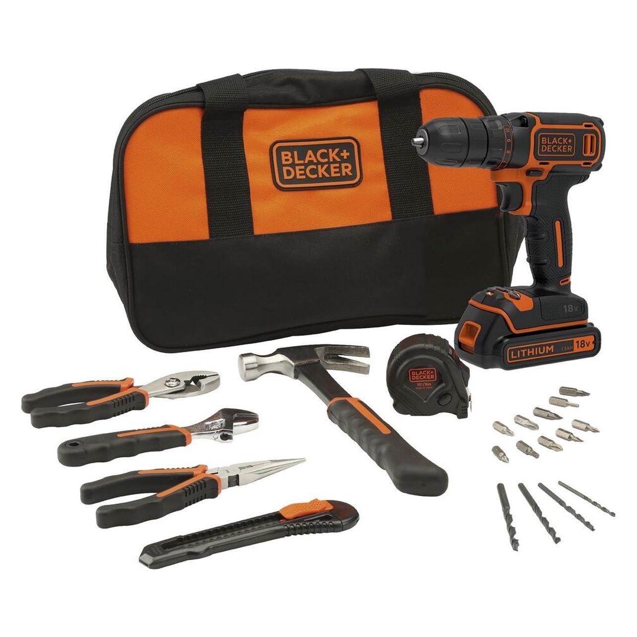 Black & Decker & Decker BDCDC18HTSA-QW Bohrmaschine Schlüssel (Bohrmaschine) (BDCDC18HTSA-QW)