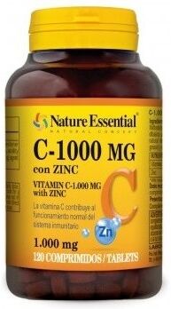 Nature Essential Vitamin C + Zinc 1000mg 120