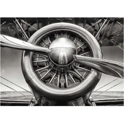 CoverYourDesk, Schreibtisch Accessoire, Schreibtischunterlage Flugzeug Propeller