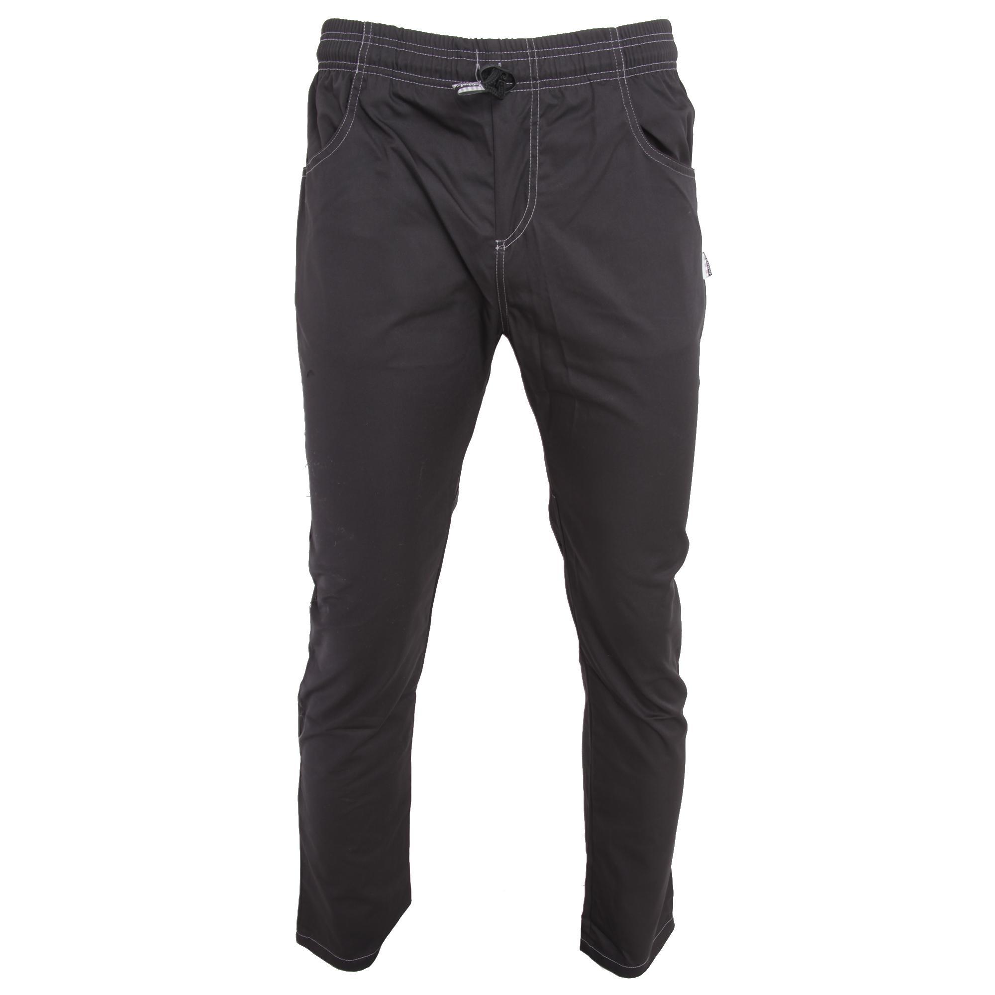 Le Chef Unisex Knitterfrei Prep Hose (Schwarz)