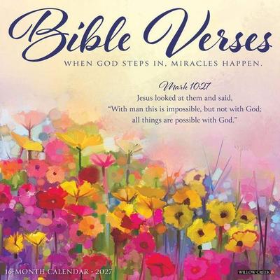 Bible Verses 2027 12 X 12 Wall Calendar