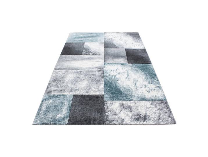 Webteppich Blau Naturfaser Hawaii 160x230 cm