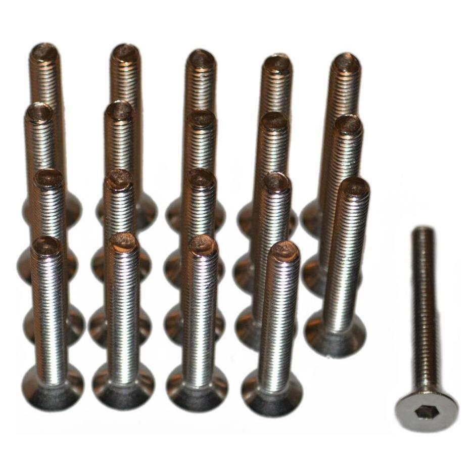 PRO Bike Gear MISSILE EVO SPACER-SCHRAUBE M6X45MM 1SET=20STK.,SENKKOPF,EDELSTAHL (20 Schrauben pro Stück) (YPRAB0041)