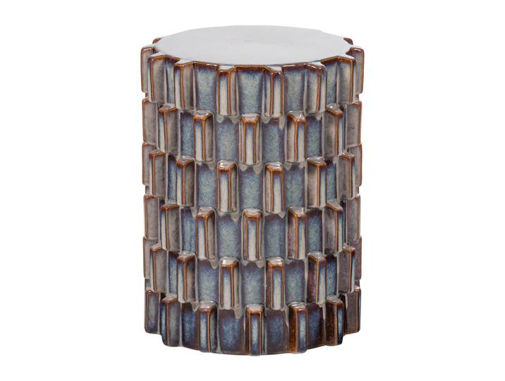 Tchibo - Woood Beistelltisch »Axu« - 57x57x67cm - blau -