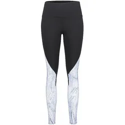 Rukka, Damen, Tights, Lauftight Monna Print (36), Schwarz