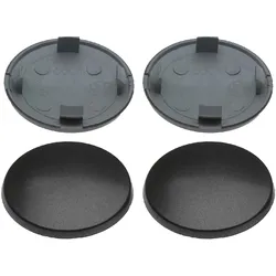 4 Nabenkappen Ø 68,0 mm - 55,5 mm / rund gewölbt