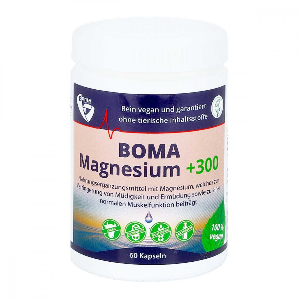 BOMA Lecithin GmbH Magnesium+300 Kapseln 11157874